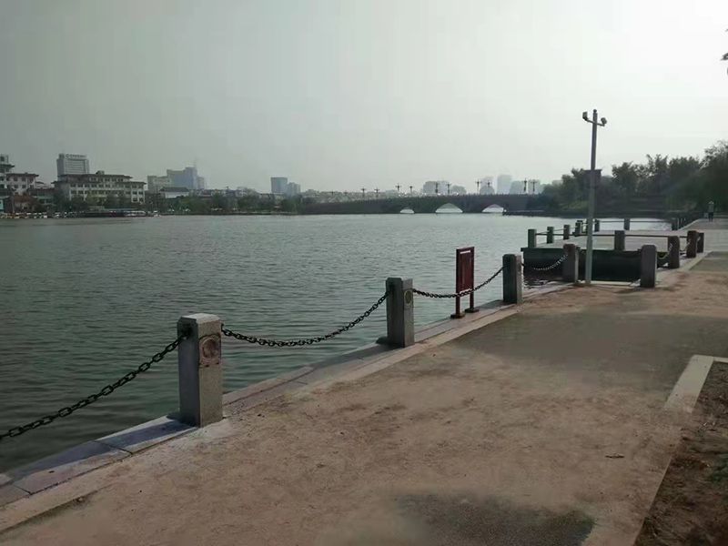山东聊城市东昌湖景区